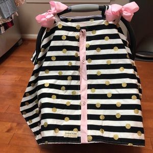 Adorable car seat cover